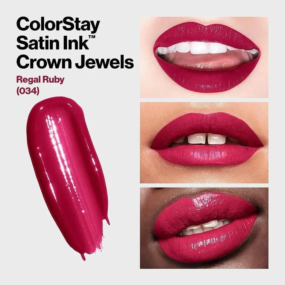 Revlon ColorStay Satin Ink Liquid Lipstick in 034 Regal Ruby